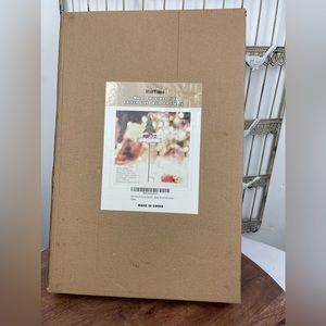 MorTime Metal Christmas Tree Garden stake with Led Lights.